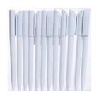 Ручка шариковая Calligrata, поворотная, синий стержень, узел 0.5 мм, белый корпус - Фото 4