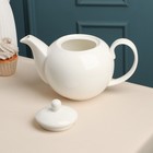Заварочный чайник фарфоровый «Barista», 1,6 л, белый - Фото 2