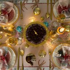 Скатерть новогодняя Этель "Pink magic" 150х180см +/-3см с ГМВО, хл100% , СОРТ 2 - Фото 4