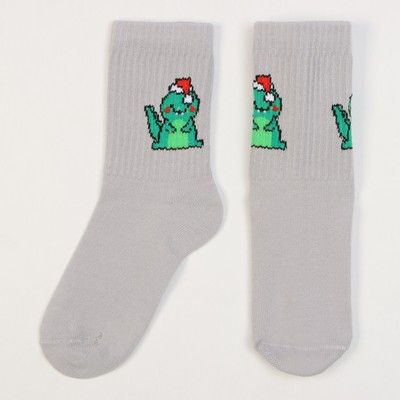 Носки детские KAFTAN «Дракоша», размер 16-18, серые