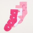 Набор детских носков KAFTAN "С Новым годом" 3 пары, размер 16-18 9728659