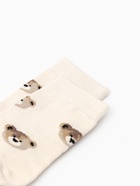 Носки для девочки KAFTAN: Happy Love bear, набор 3 пары, бежевые, размер 14-16 (3-5 лет) - Фото 7