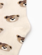 Носки для девочки KAFTAN: Happy Love bear, набор 3 пары, бежевые, размер 14-16 (3-5 лет) - Фото 8