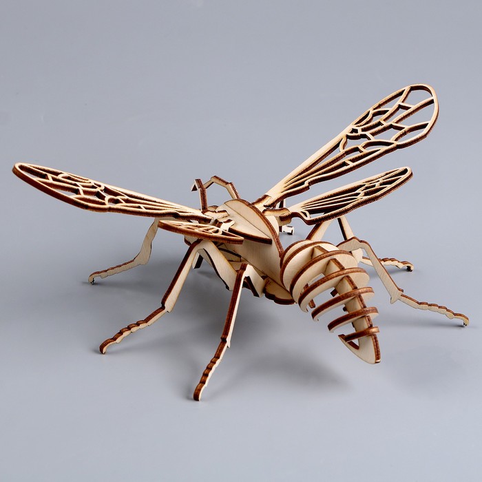 3D пазл «Юный гений: Собери пчелу» - фото 1909250580