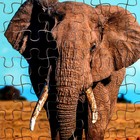 Пазл серия фантазия «Слон», 54 детали, размер — 28 × 18,5 см - фото 7111030