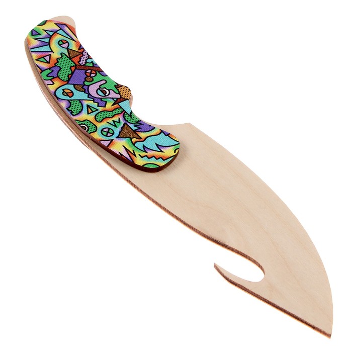 Нож сувенирный №8, размер — 27 × 8 см, МИКС