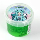 Слайм «Стекло», Зеленый, 90 г, с декоративным наполнителем - фото 33386577