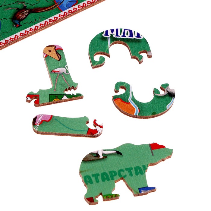 Пазл «Карта Марий Эл» 65313