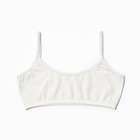 Топ для девочки, цвет кремовый, рост 146-152 см - фото 24252259