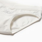 Трусы для девочки, цвет кремовый, рост 146-152 см - фото 54749992