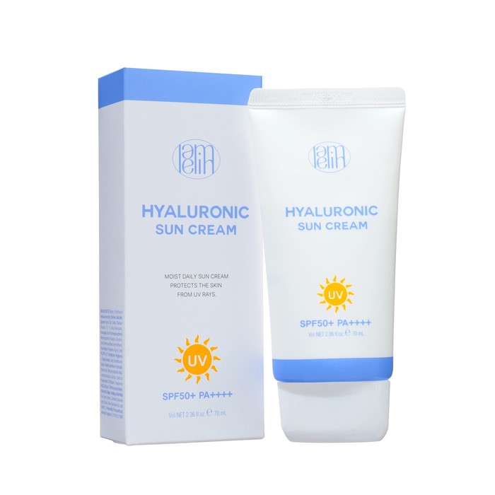 Солнцезащитный крем Lamelin Hualuronic Sun Cream c гиалуроновой кислотой SPF50+, 50 мл