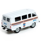 Машина металлическая «УАЗ-3962. МЧС», инерция, 1:43 - Фото 3