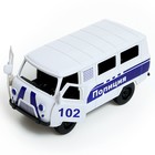 Машина инерционная «УАЗ-3962. Полиция» - фото 4088877
