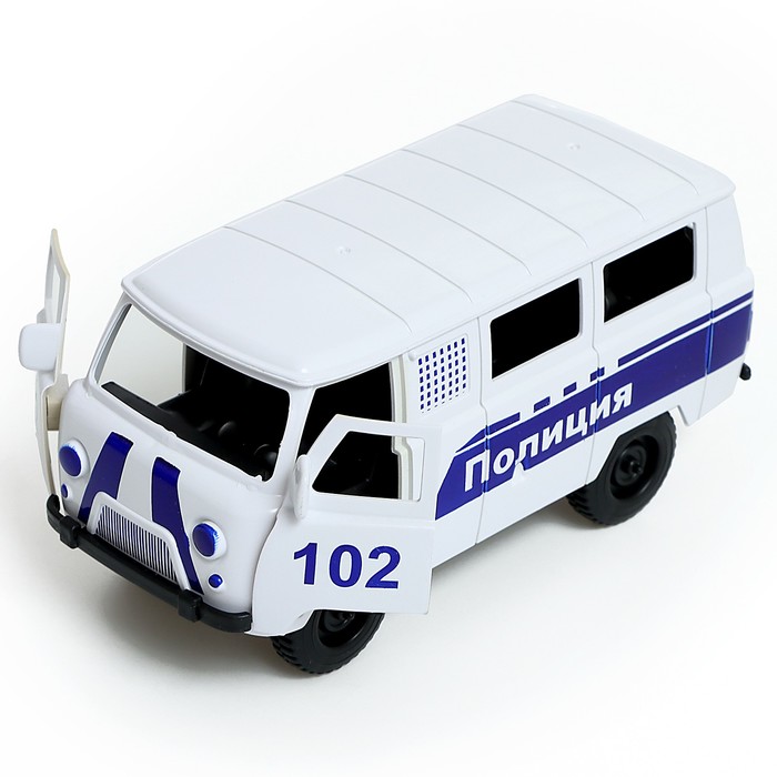 Машина инерционная «УАЗ-3962. Полиция» - фото 1906341312