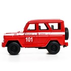 Машина инерционная УАЗ Hunter «Пожарная служба» - фото 4088881