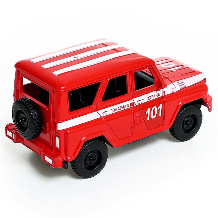 Машина инерционная УАЗ Hunter «Пожарная служба» - фото 1906341317