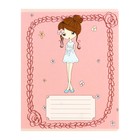 Набор тетрадей, 12 листов в клетку, Calligrata «Девочки», 10 штук - Фото 4