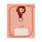 Набор тетрадей, 12 листов в клетку, Calligrata «Девочки», 10 штук - Фото 6