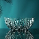 Салатник стеклянный «Оркиде», 2.3 л, Иран - фото 24252327