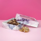 Коробка самосборная, крышка-дно, с окном, «Мелодия» 18 х 15 х 5 см (комплект 5 шт) - фото 23986515