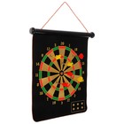 Дартс с магнитным полотном ONLYTOP, 45×38 см, мишени диаметром 29 и 34 см, 6 дротиков, уценка - Фото 6