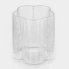 Стакан «Флер», 260 мл, 7×8 см, стекло, прозрачный - Фото 2