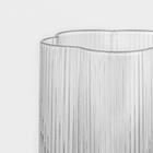 Стакан «Флер», 260 мл, 7×8 см, стекло, прозрачный - Фото 3