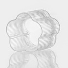 Стакан «Флер», 260 мл, 7×8 см, стекло, прозрачный - Фото 4