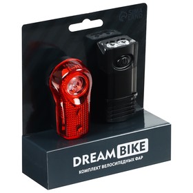 

Комплект велосипедных фонарей Dream Bike, JY-7045+JY-173A