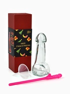 Подарочный набор новогодний «С Новым годом»: стакан 100 мл, трубочка, 18+ - Фото 2