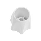 Ручка на смеситель 301, для кран-букс со штоком под квадрат, пластик, белый (комплект 2 шт) - фото 37693277