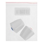 Ручка на смеситель 301, для кран-букс со штоком под квадрат, пластик, белый (комплект 2 шт) - фото 37693278