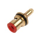 Кран-букса 102185, 1/2", 24 шлица, 90 градусов, короткий шток, латунь - фото 24670857