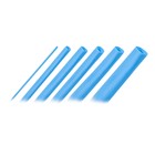 Термоусаживаемая трубка Smartbuy, 2/1, 4/2, 6/3, 8/4, 10/5, 12/6, по 3 шт ,10 см, синяя - фото 3942899