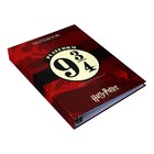 Тетрадь на 4-х кольцах А5, 120 листов клетка "Гарри Поттер", твердая обложка, глянцевая ламинация, блок 60г/м2 - фото 22507180