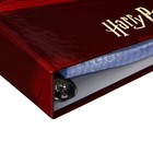 Тетрадь на 4-х кольцах А5, 120 листов клетка "Гарри Поттер", твердая обложка, глянцевая ламинация, блок 60г/м2 - Фото 3