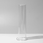 Подставка для резинок и бижутерии «Тубус», 8×8×24 см, прозрачная - Фото 2