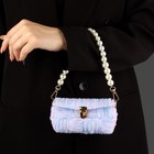 Канва-основа для вышивания сумки, пластиковая, 23 × 29 см, 1,5 × 1,5 мм, цвет белый - Фото 6