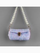 Канва-основа для вышивания сумки, пластиковая, 23×29 см, 1.5×1.5 мм, белая - Фото 6