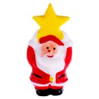 Миниатюра кукольная «Дед Мороз со звездой», набор 2 шт., размер 1 шт. — 3,7 × 2,3 см - фото 7155535
