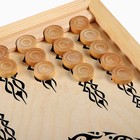 Нарды «Водный дракон», деревянная доска 60 х 60 - фото 22507318