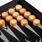 Нарды деревянные большие, настольная игра «Драконы», 40 х 40 см, серебро - фото 22507330