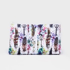 Косметичка на молнии, белая, разноцветная - Фото 3