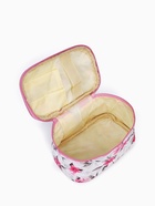 Косметичка на молнии, с ручкой, цвет белый/розовый - Фото 3