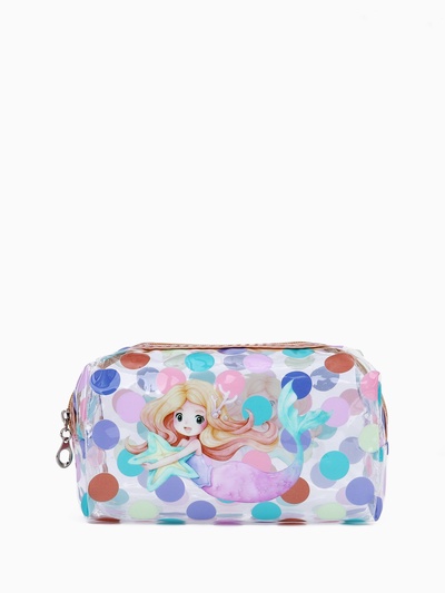 Набор косметичек для бассейна 2 в 1 «Русалка», с рисунком, разноцветный