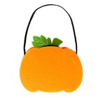 Корзинка декоративная «Тыква на Хэллоуин», 6 × 15,5 × 19 см - Фото 4