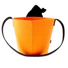 Корзинка декоративная « Призрак и тыква», 12.5×12.5×25 см - Фото 4