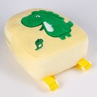 Рюкзак «Динозаврики», цвет жёлтый - фото 806052229