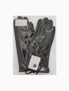 Перчатки женские с пуговками, безразмерные, без утеплителя, чёрные - Фото 8