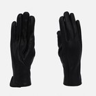 Перчатки женские, безразмерные, без утеплителя, цвет чёрный - фото 319759170